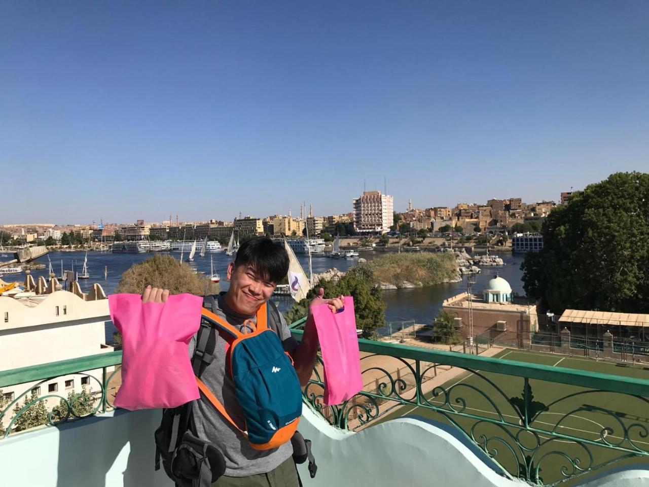 The Green Nubian House Appartement Aswan Buitenkant foto